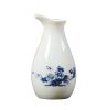 Ceramic Japanese Sake Pot Porcelain Sake Bottle Traditional Liquor Wine Jug #06