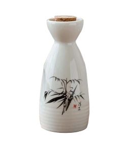 Ceramic Japanese Sake Pot Porcelain Sake Bottle Traditional Liquor Wine Jug #21