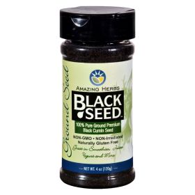 Black Seed Black Cumin Seed - Ground - 4 Oz