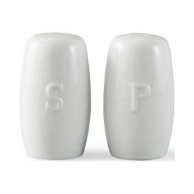 Better Homes & Gardens Porcelain Embossed Salt & Pepper Shaker Set