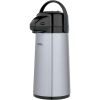 Thermos Glass Vacuum Insulated Pump Pot, 2 quart, Metallic Gray