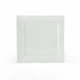 Better Homes & Gardens Square Porcelain Salad Plates, White, Set of 6