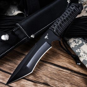 Calcined Tritium Carrying Knife Outdoor Special (Color: black)