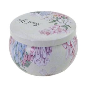 Popular Ethnic Style Aromatherapy Jar Candle Tinplate Wedding Candy Gift Box Round Tea Universal Packaging Box (Option: C123 Empty Can)